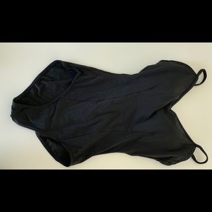 A simple black Leotard